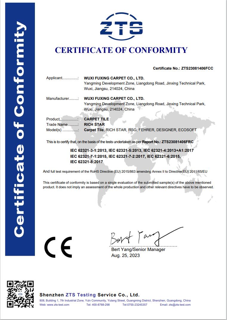 Certificación CE - A